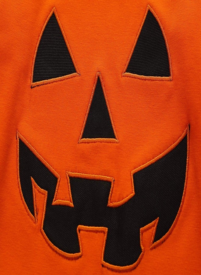 CM-Kid Little Boys Girls Halloween Pajamas Sets Toddler Pumpkin Pjs for Boy Jammies 100% Cotton Sleepwear Kids Clothes Sets Size 6T - Image 4